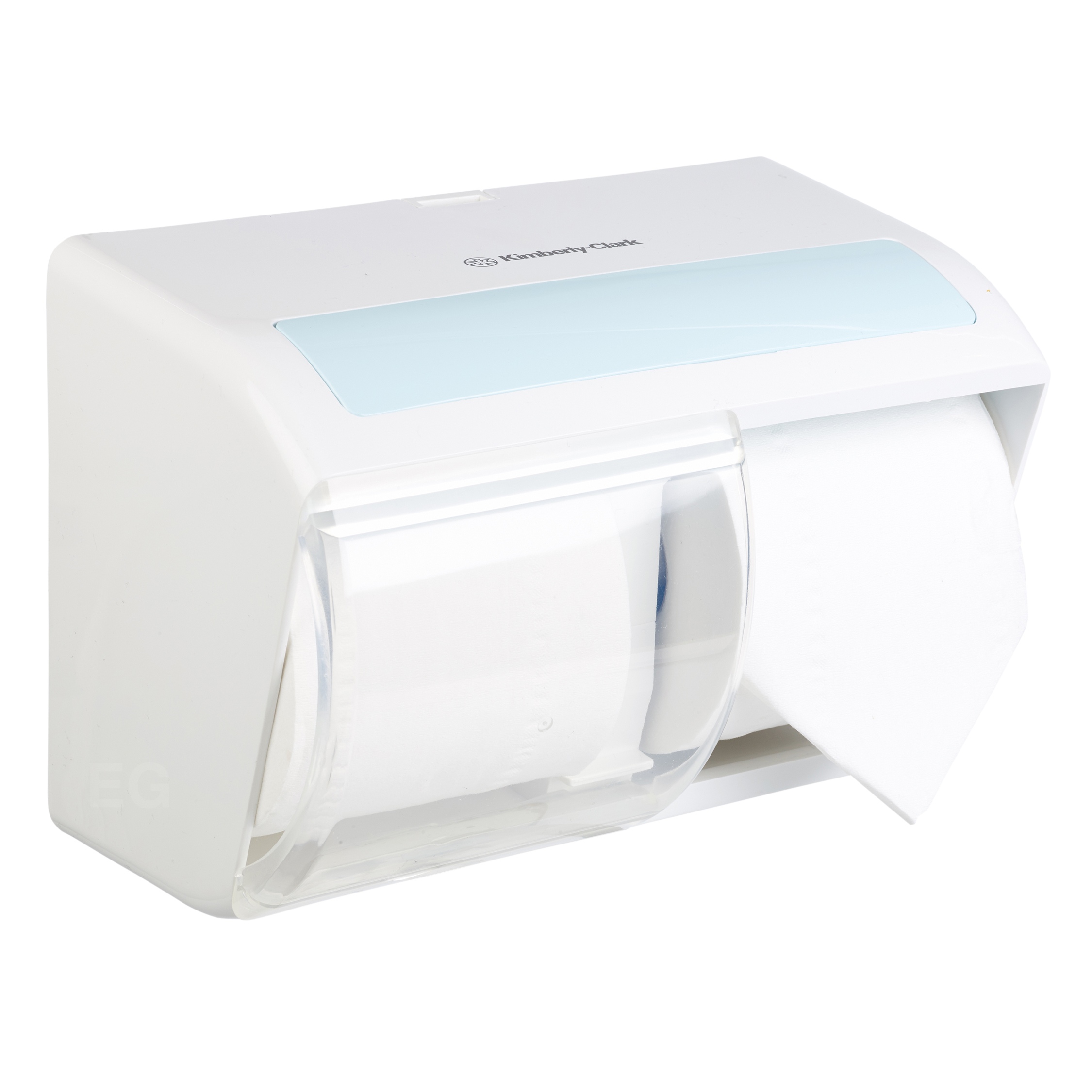 Kimberly Clark Aqua 6970 Twin Double Toilet Roll Paper Holder Dispenser