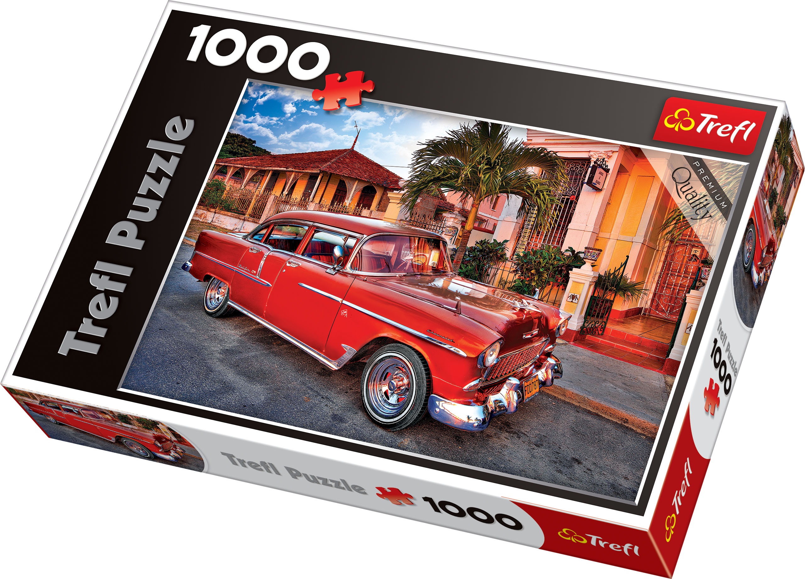 Trefl 1000 Piece Adult Large Chevrolet Bel Air Car Oldtimer Floor Jigsaw Puzzle eBay