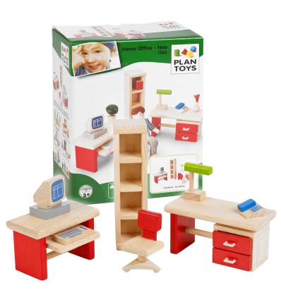 Plan Toys Wooden Home Office [7305]