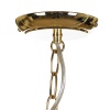 Sardinia 3 Light Brass Chandelier [181191]