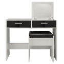 Sywell White & Black Dresser & Stool [615/7304]