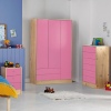 Malibu Furniture Set: Wardrobe, 4+2 Chest & Bedside Table