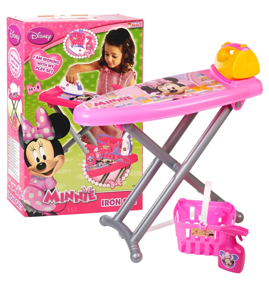 minnie mouse laundry set toy