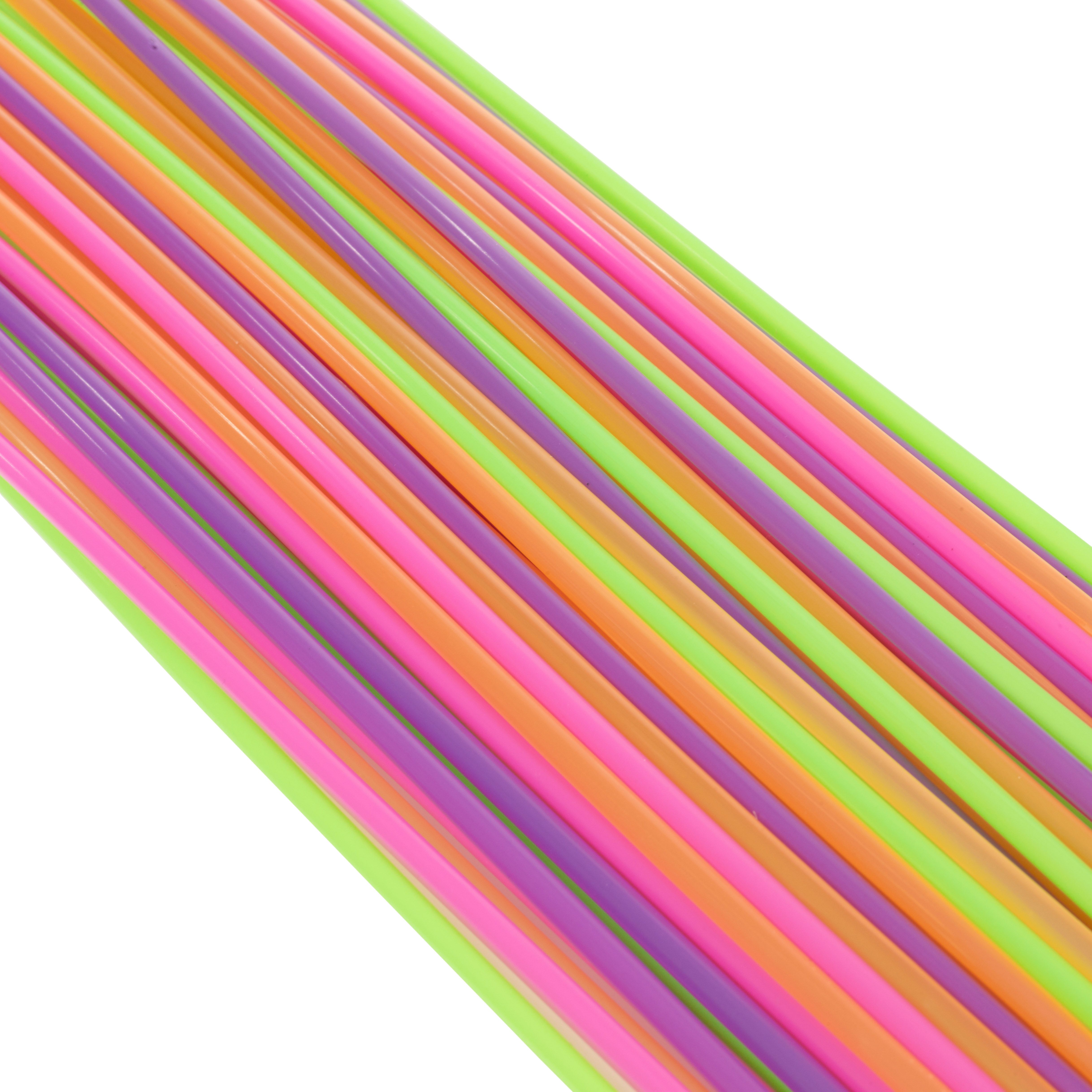 50, 100, 150 or 200 Extra Long Straws Jumbo Mega Multi Coloured 