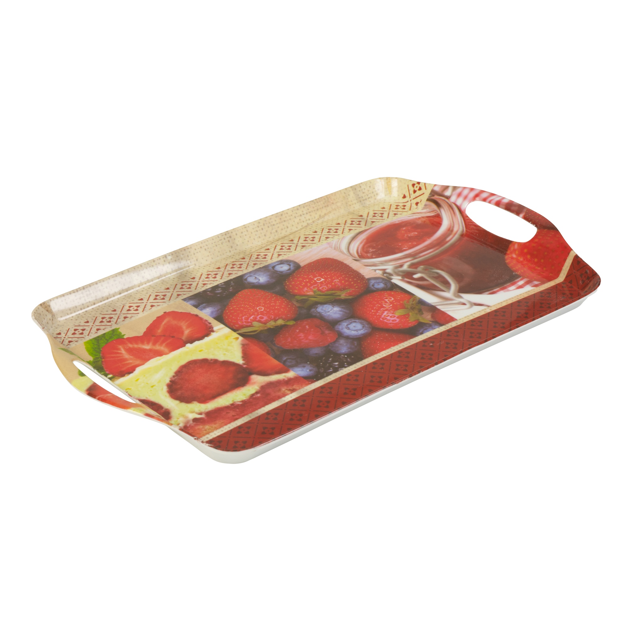 Melamine Serving Trays Fruit Dinner Tea Coffee Sandwich Lunch Snack ...