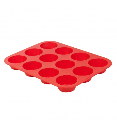 La Cucina 12 Cup Silicone Muffin Tray [003461]