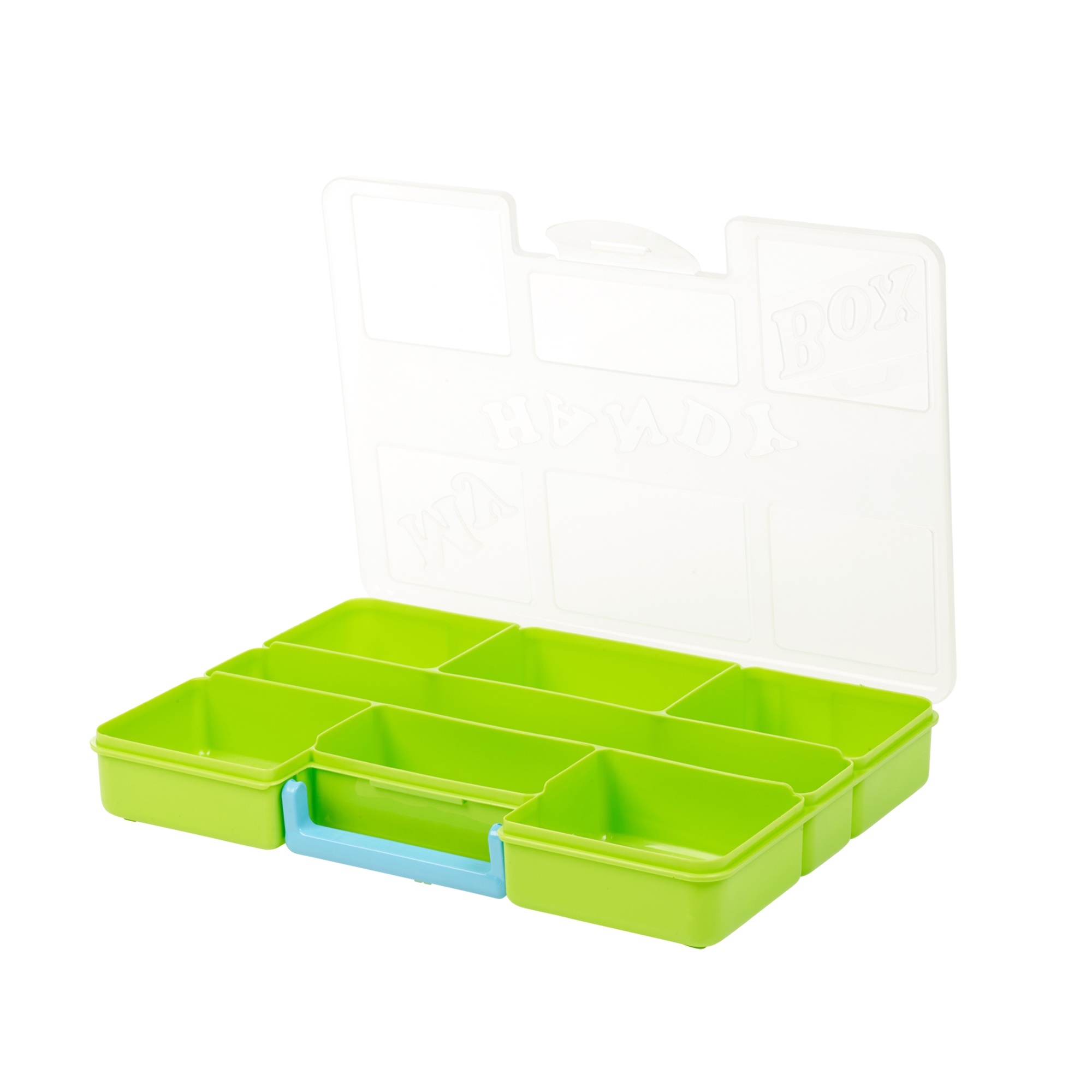 Handy Plastic Storage Box Bits Bobs Sewing Junk Jewellery Loose Items ...