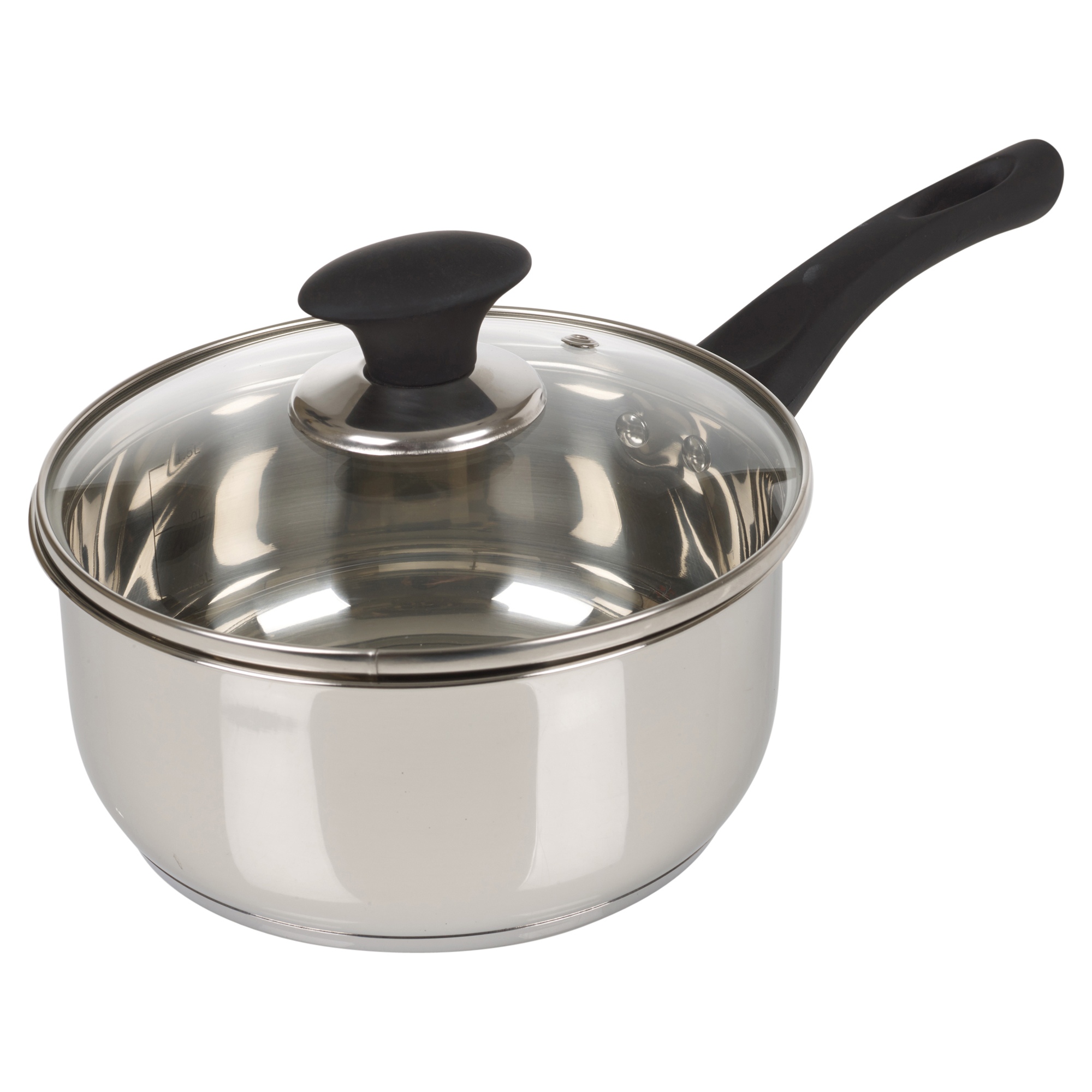 Russell Hobbs Heritage 3 Pc Stainless Steel Saucepan Induction Safe Pot ...