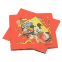 20 x Disney Kids Party Serviettes [Mickey Mouse - Red]