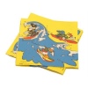 Disney Kids Party Serviettes [Donald Duck - Yellow]