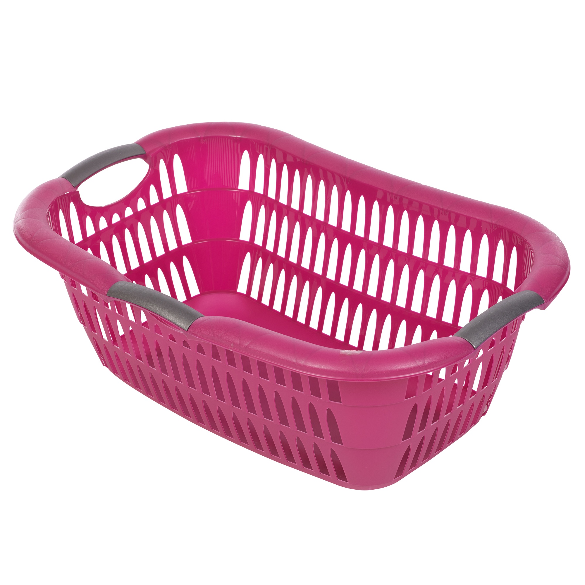 Plastic Hipster Laundry Basket Handles Storage Washing Hamper Bin ...