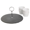 Slate Snack Tray 5pc [993232]