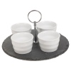 Slate Snack Tray 5pc [993232]