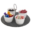 Slate Snack Tray 5pc [993232]