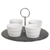 Slate Snack Tray 5pc [993232]