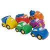 Mini Cars Plastic Vehicles 6pc [537177]