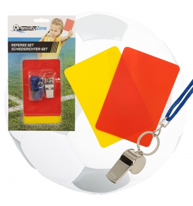 Penalty Zone Referee Whistle & Chain Set [523477]