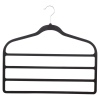 Storage Solutions Plastic 2 Set Black+White Trouser Hangers [965357]