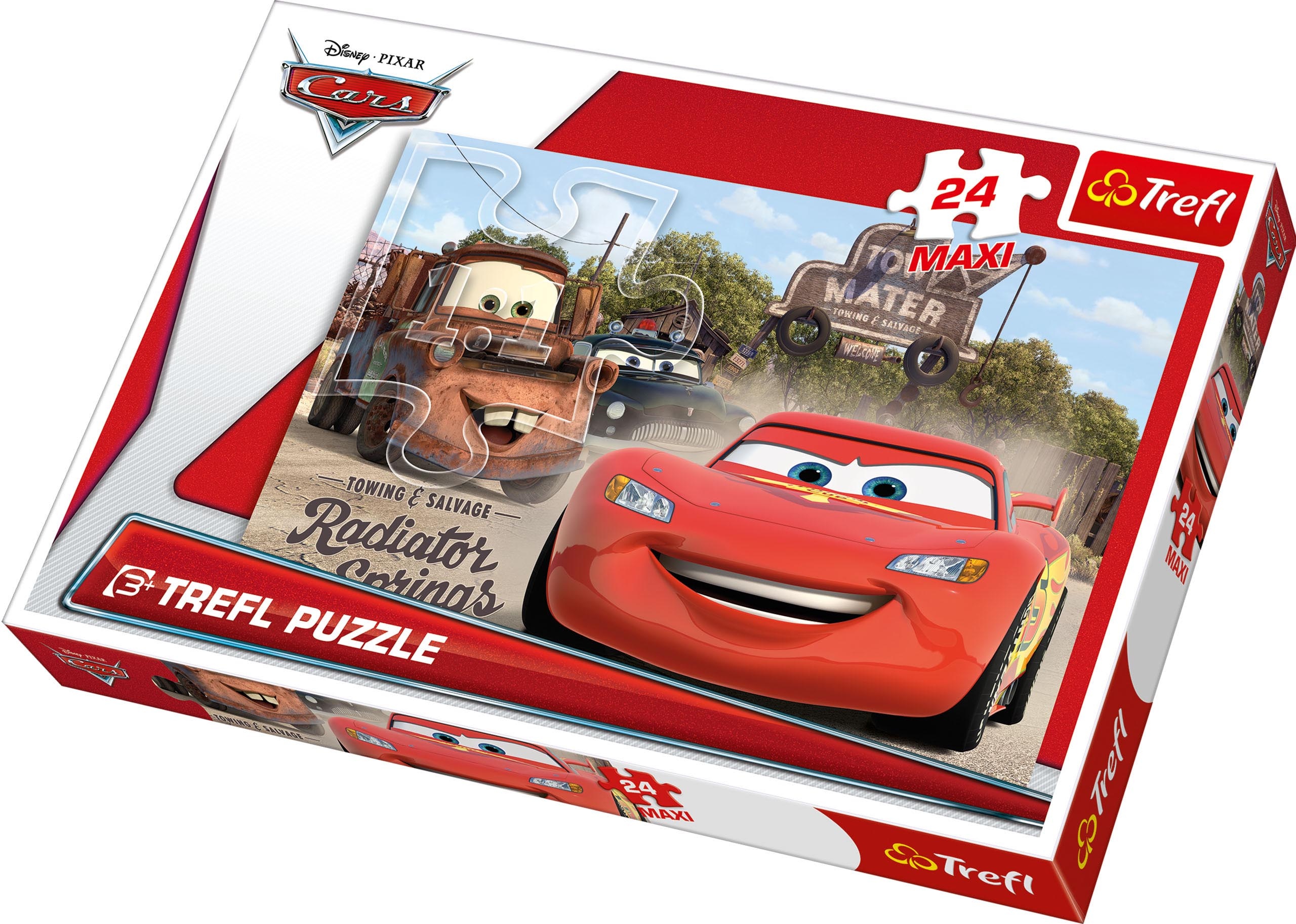 Trefl 24 Piece Maxi Boys Kids Disney Pixar Cars 2 Large Pieces Jigsaw ...