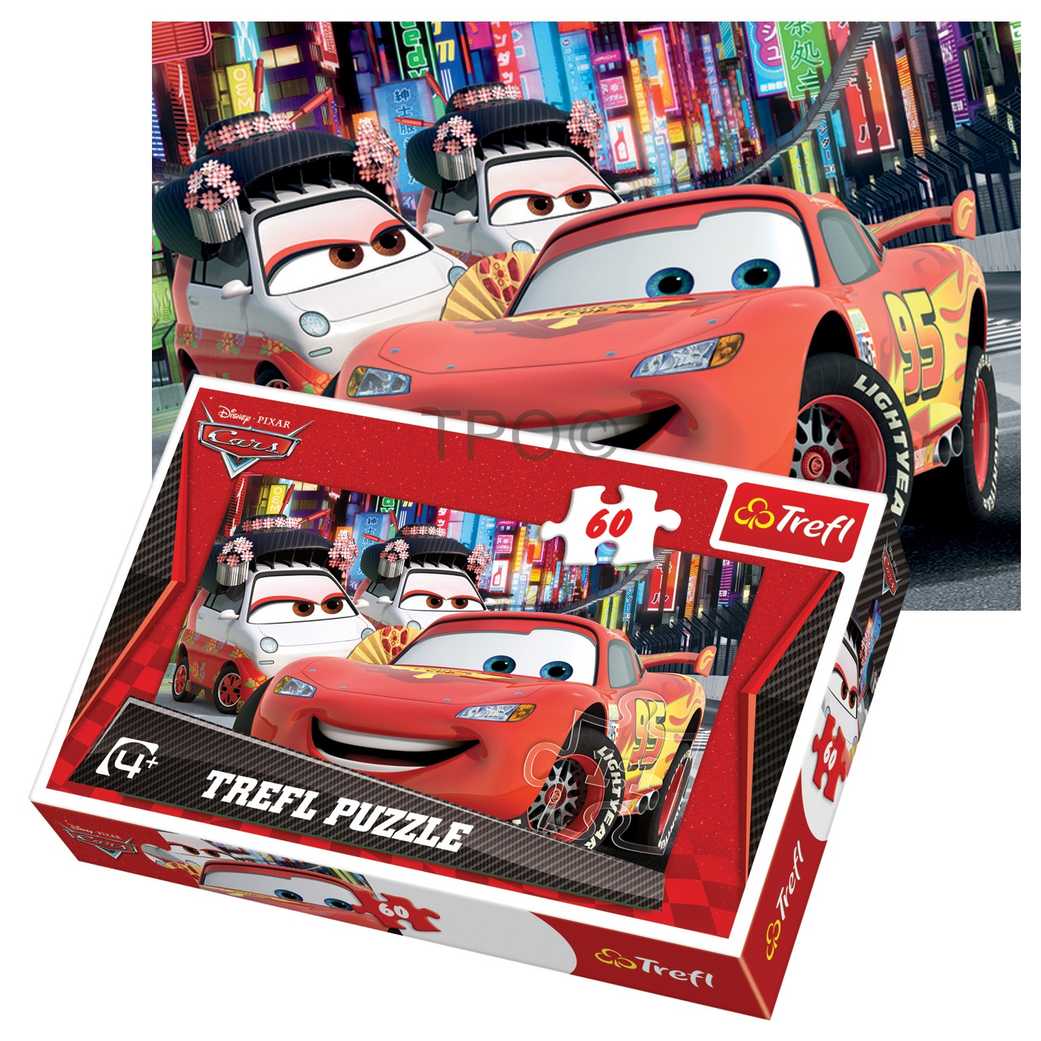 rompecabezas de rayo mcqueen