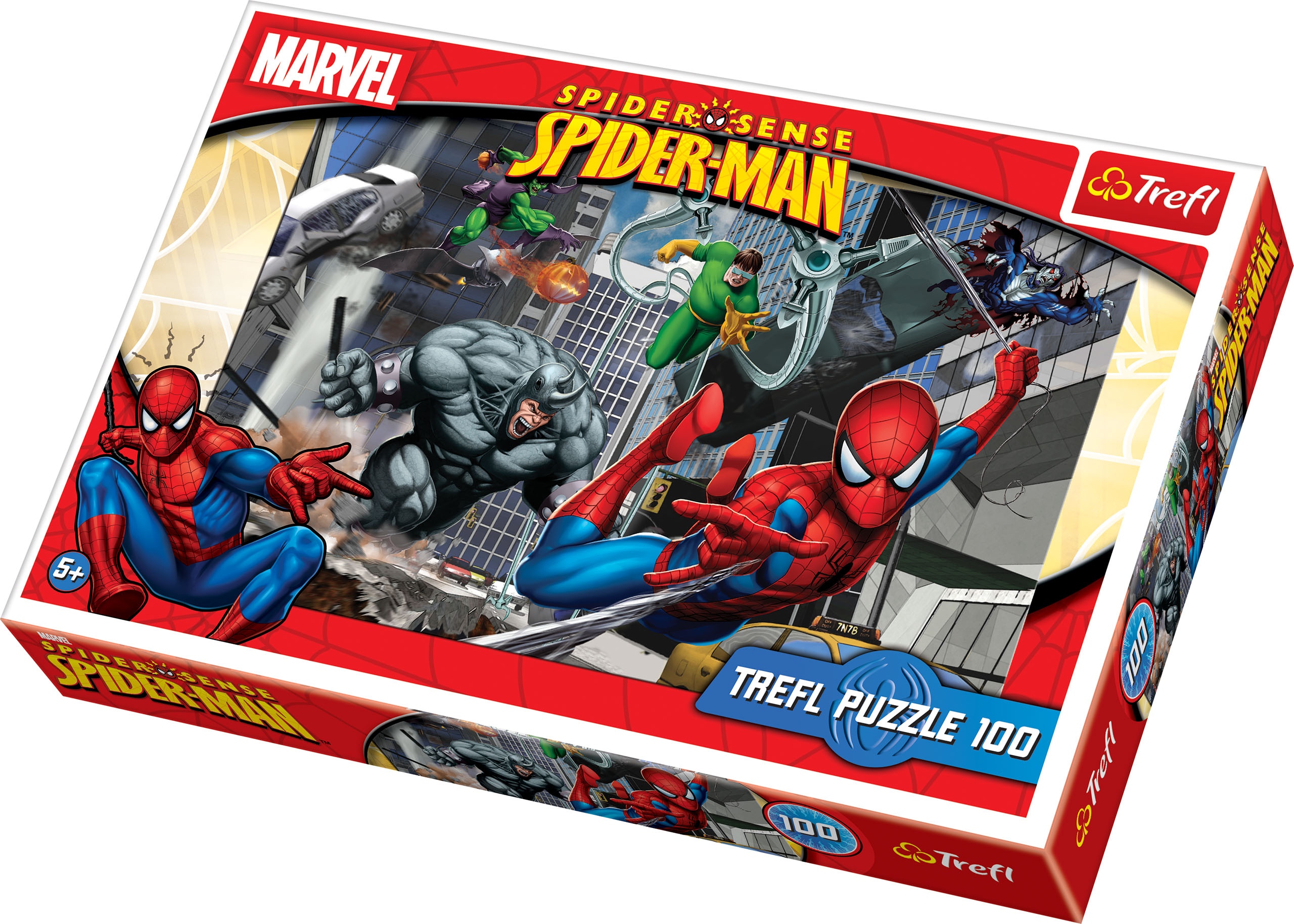 Download 100 Piece Children Spider Sense Spider-man Themed Trefl ...