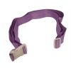 2 Adjustable Purple Color Luggage Suitcase Baggage Belt Straps