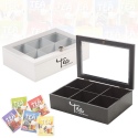 6 Section Tea Box [584434]