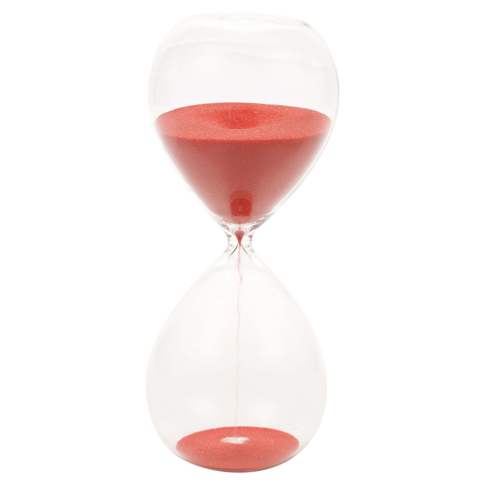 8 Or 30 Minute Glass Sand Egg Timer Kitchen Traditional Freestanding ...