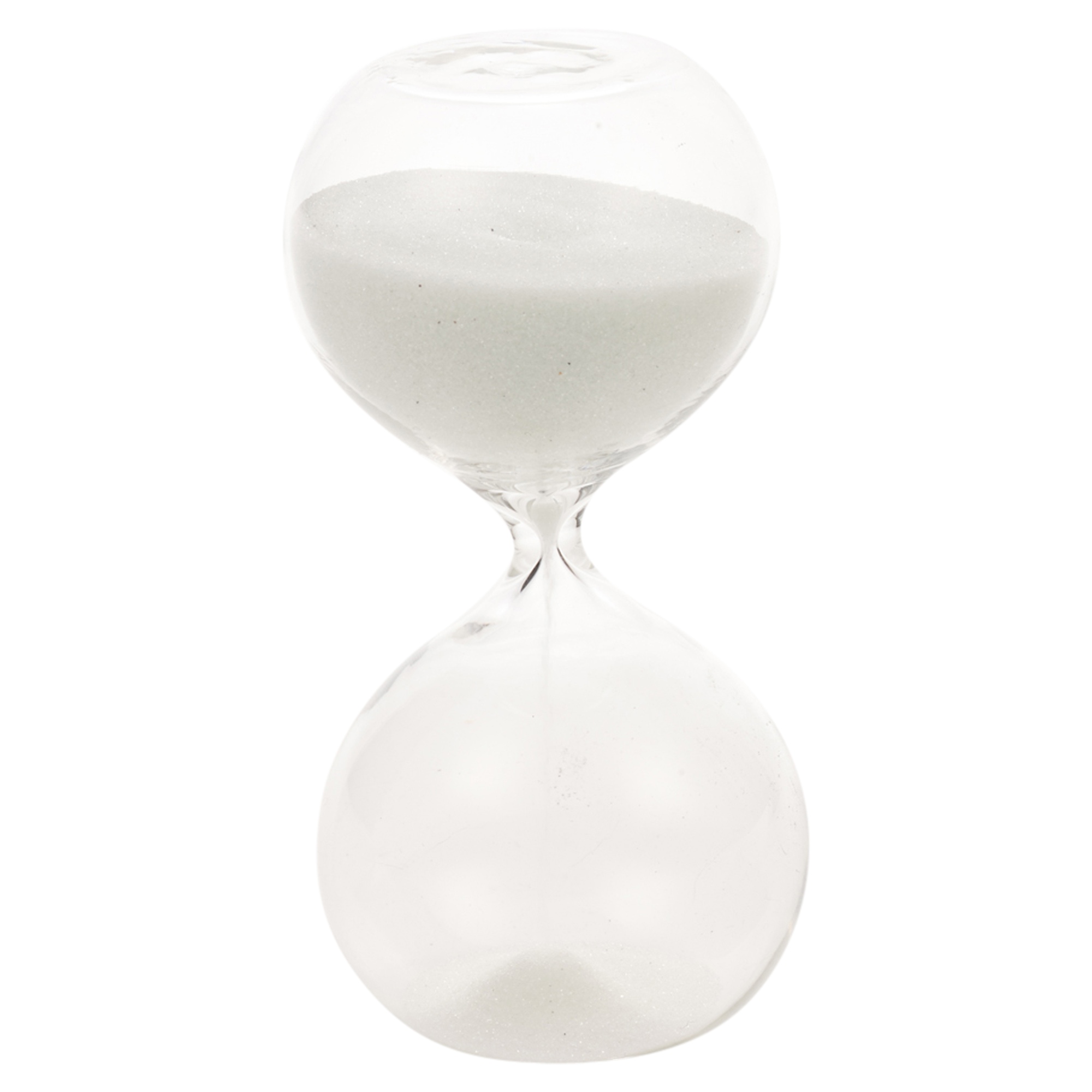 8 Or 30 Minute Glass Sand Egg Timer Kitchen Traditional Freestanding ...