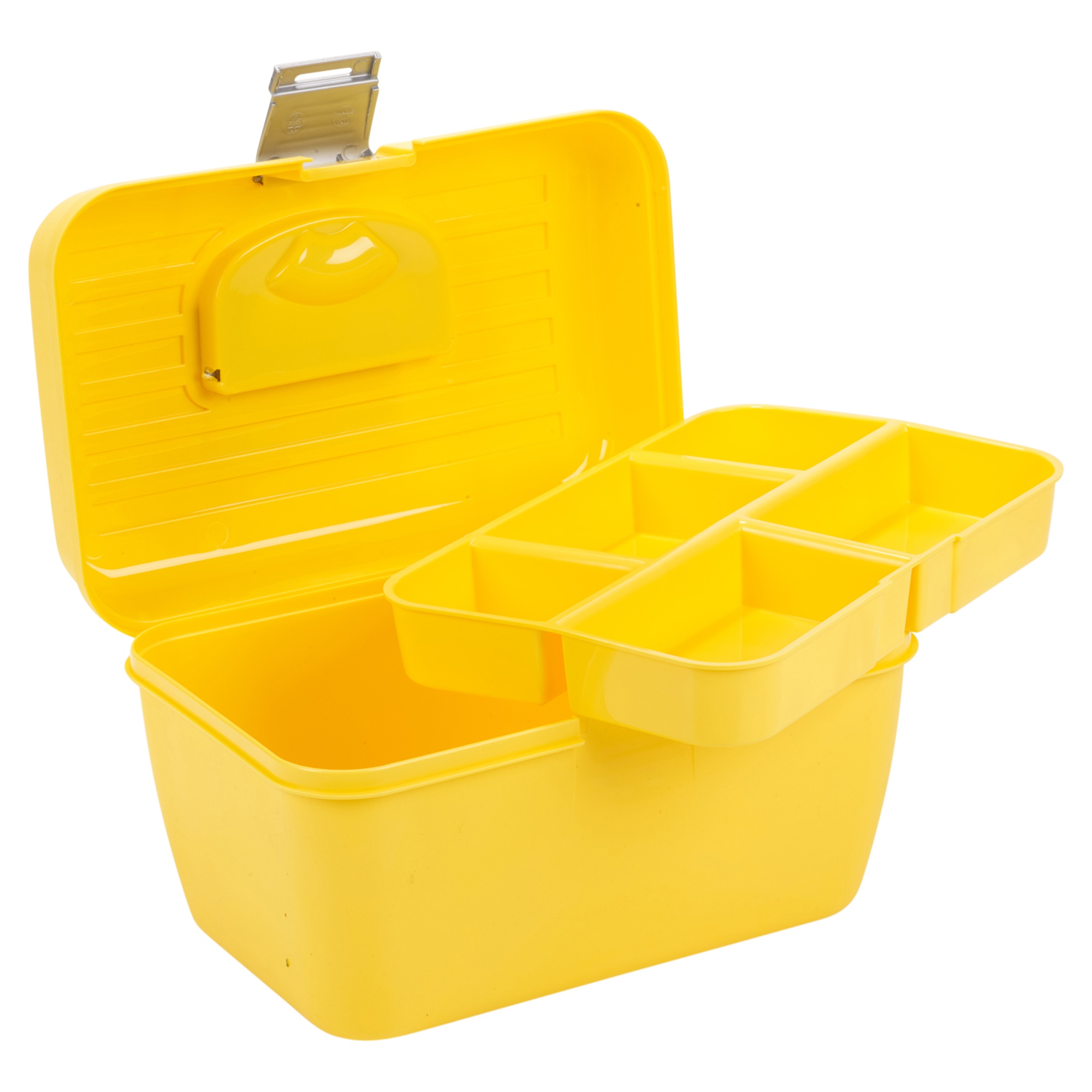 Storage Case Box With Removable Tray Carry Handle Multi Functional ...