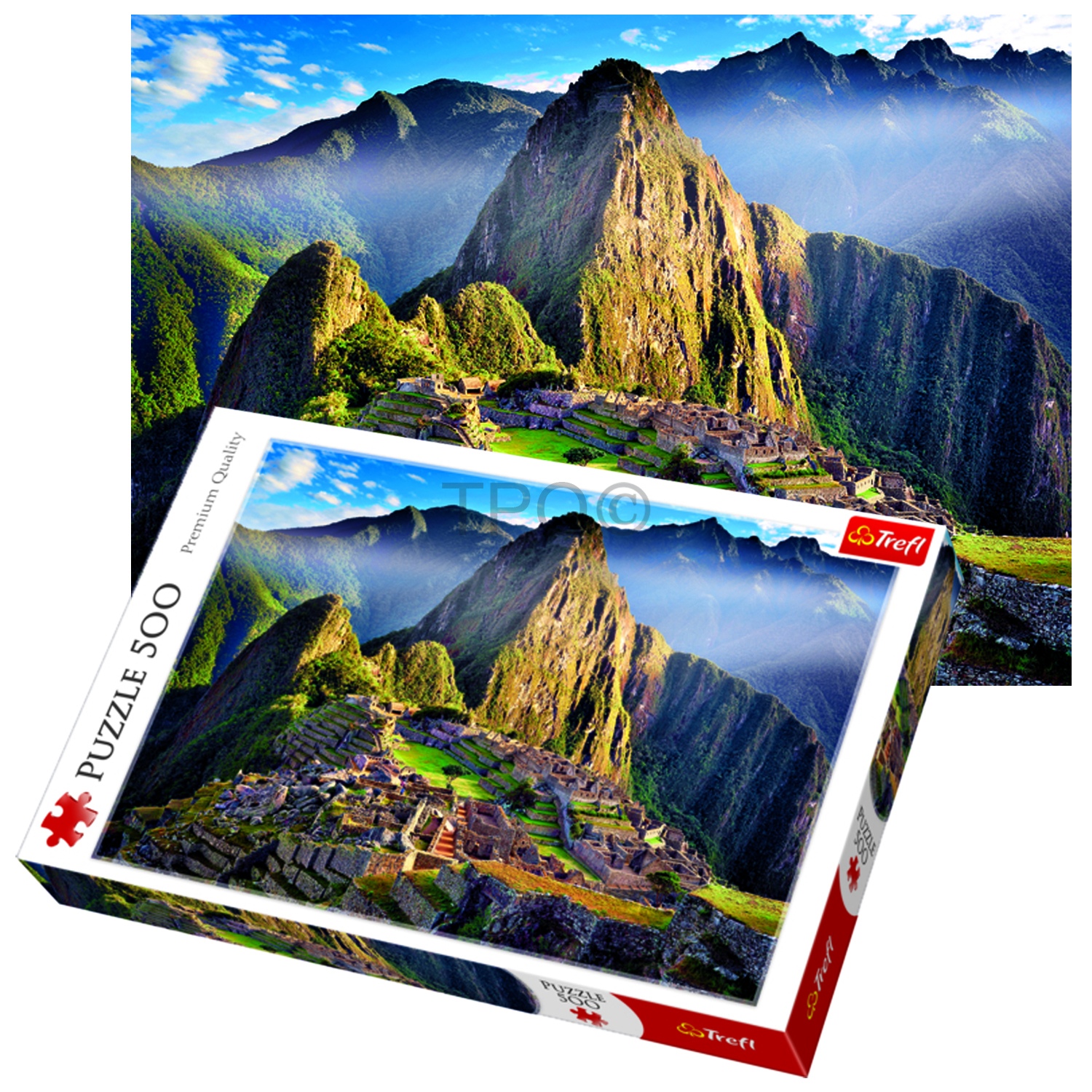 Trefl 500 Piece Adult Large Sanctuary Of Machu Picchu Floor Jigsaw