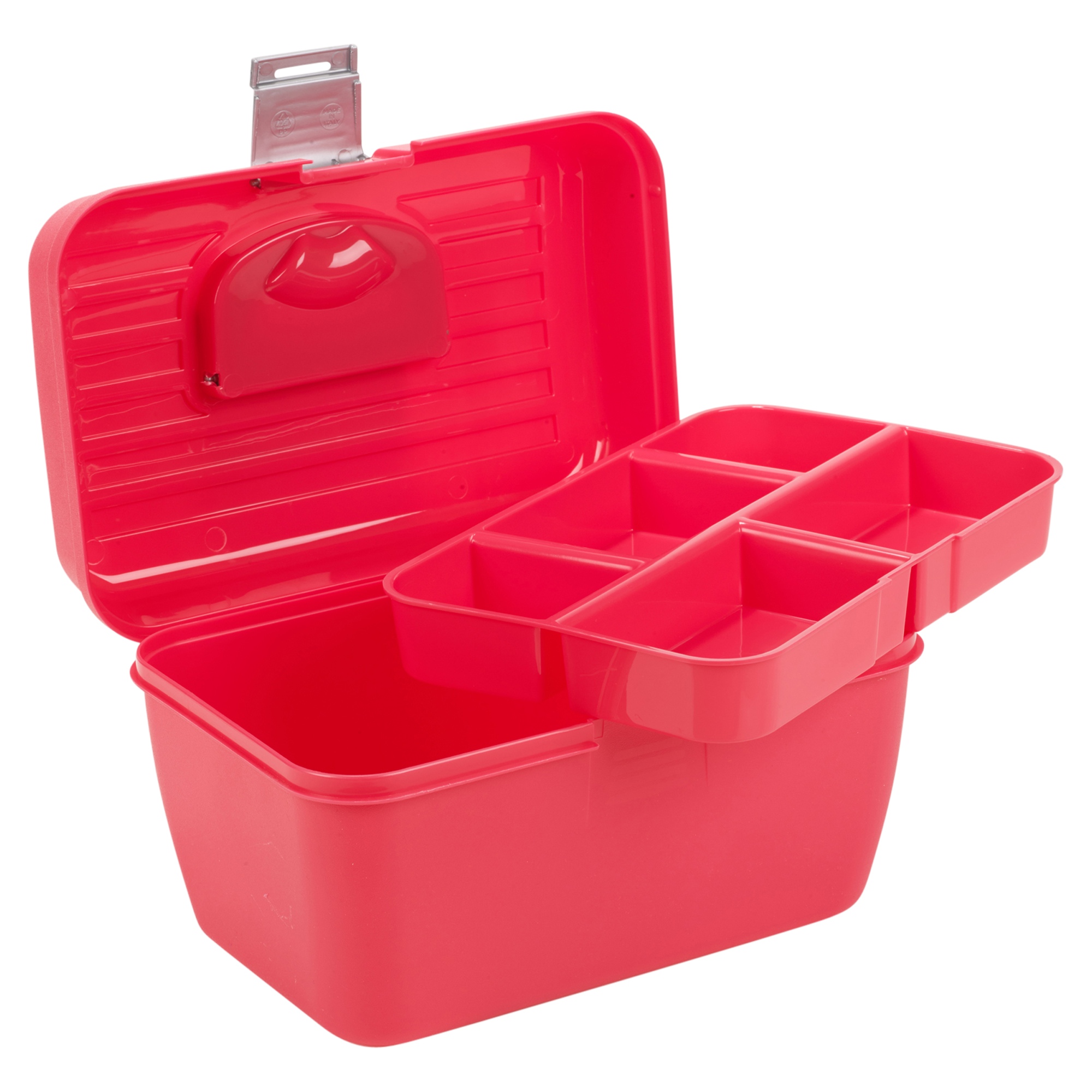 Storage Case Box With Removable Tray Carry Handle Multi Functional ...