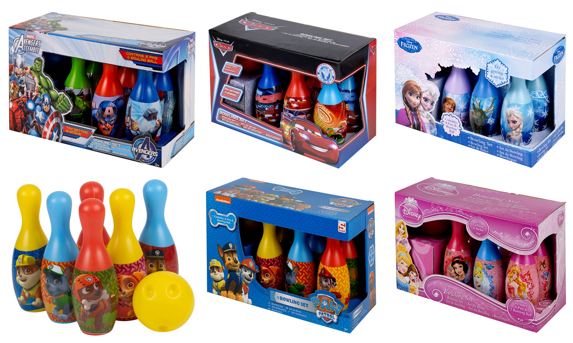 winnie the pooh bowling set