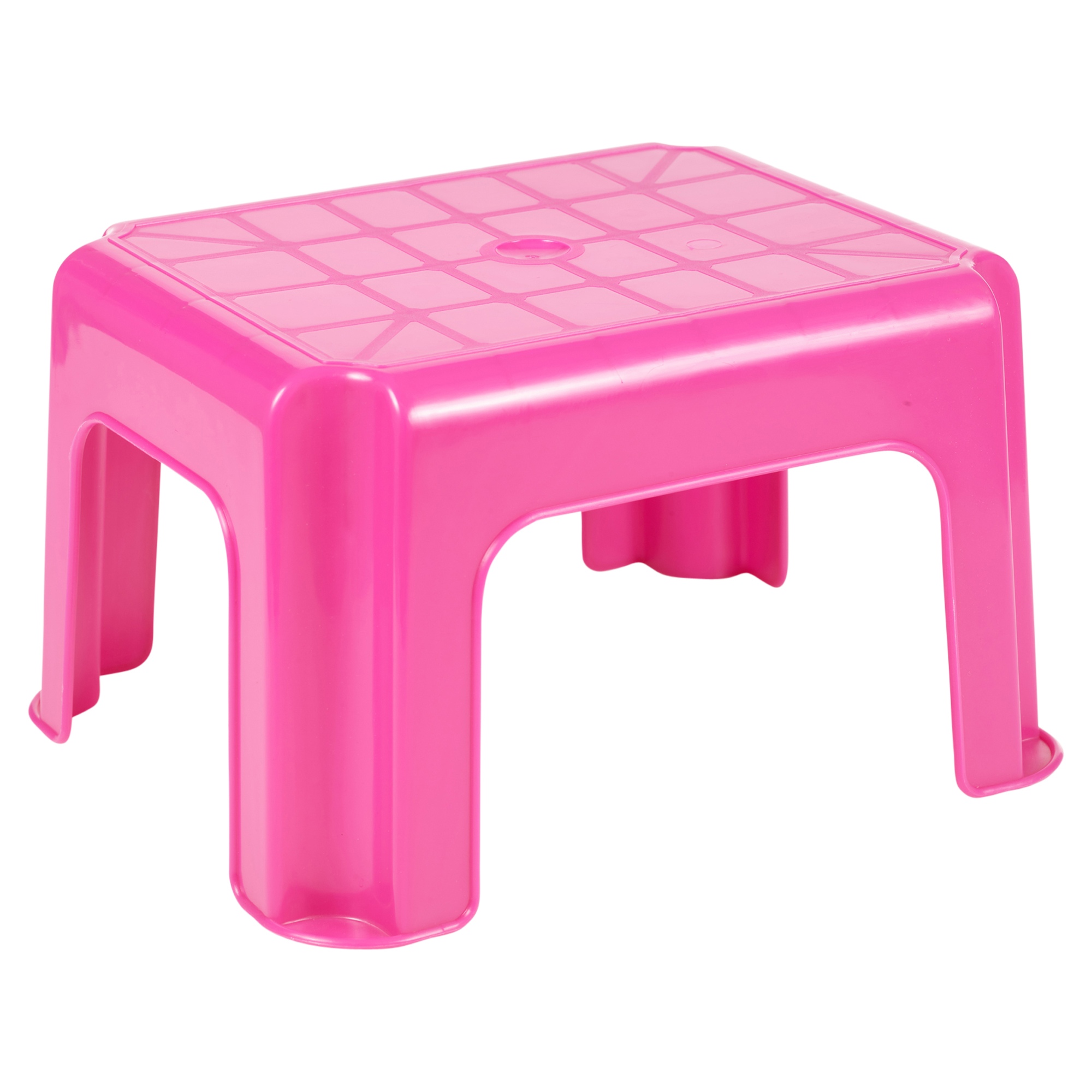 Multi Purpose Sturdy Plastic Step Stool Stackable Kids Seat Anti Slip   Plastic Step Foot Stool 