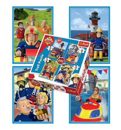 fireman sam wooden puzzle