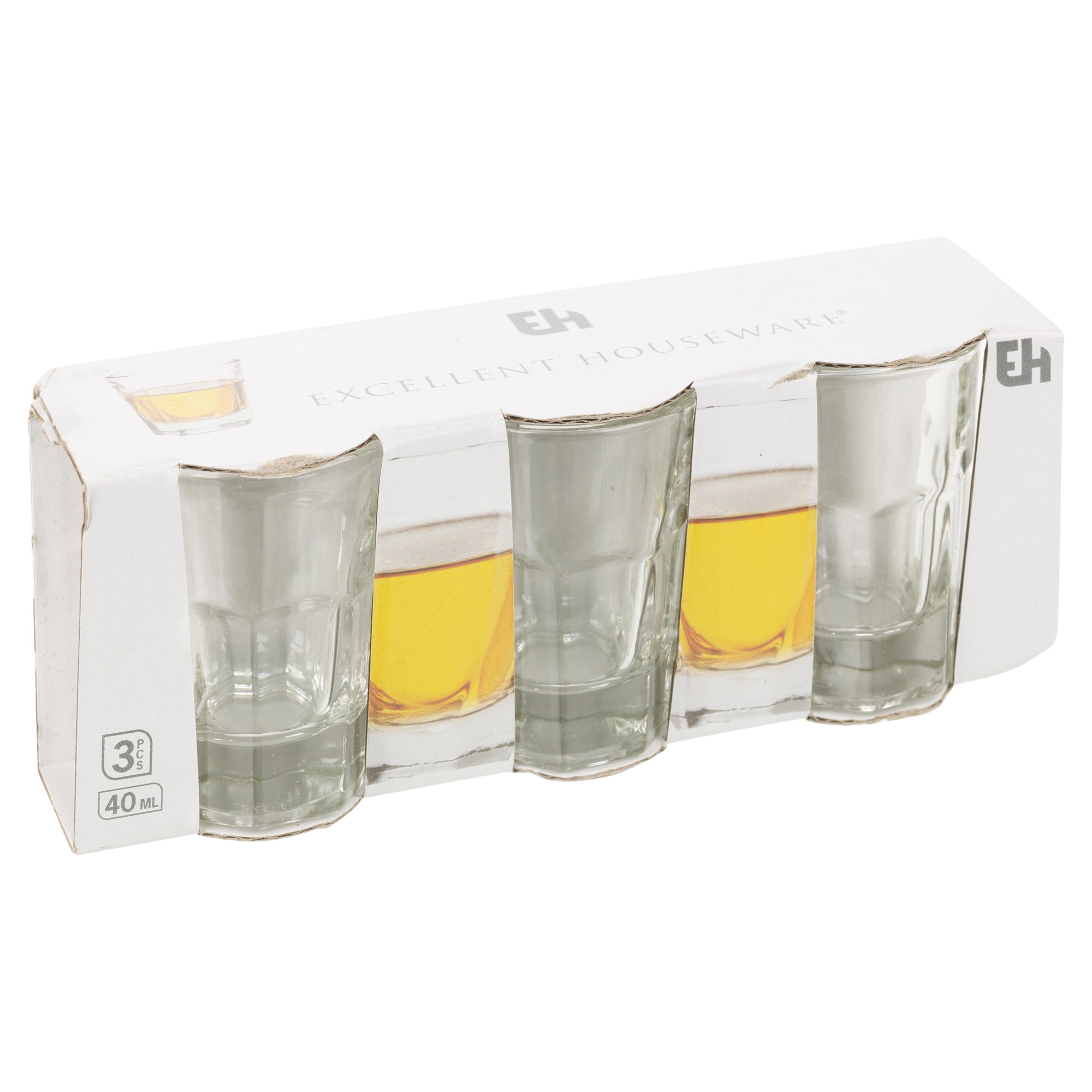 Set Of 3 6 9 30ml Shot Glasses Rock Bar Glasses Shot Vodka Liquor