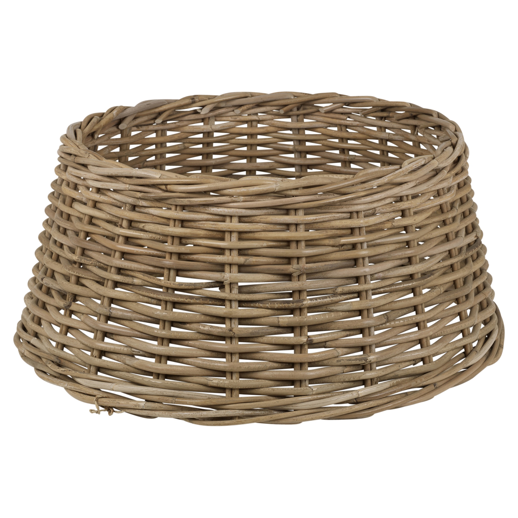 Large Willow Christmas Tree Skirt Xmas Rattan Wicker Natural Base Cover Stand Ebay
