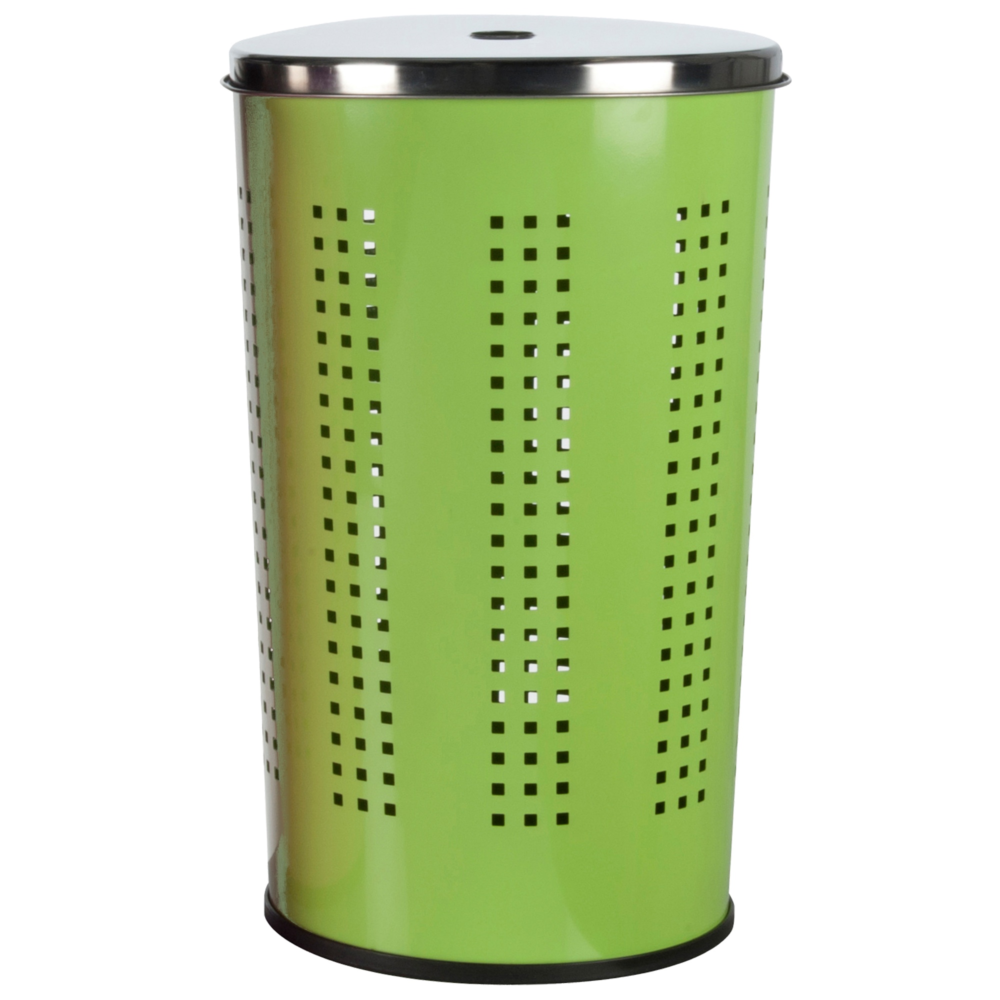 Heavy Duty 40L Metal Laundry Basket Bin Washing Clothes Storage Hamper