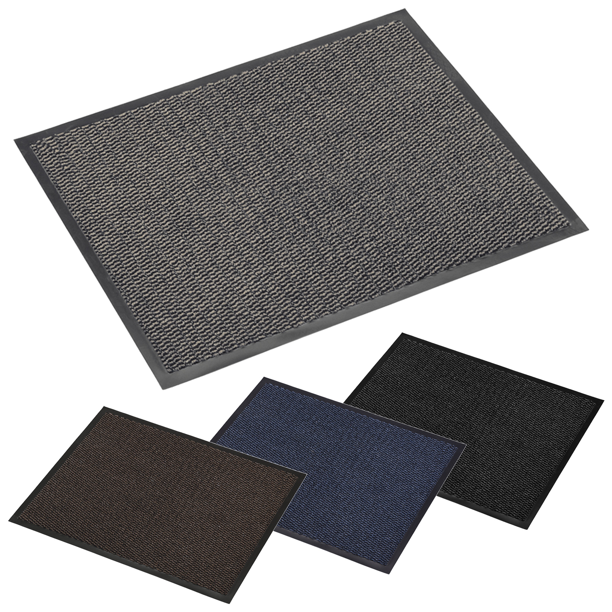 Entrance Door Floor Barrier Mat Mats Cambridge Rubber Backing Home