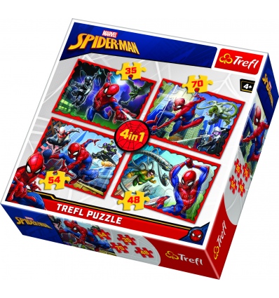 4in1 - In Spider-Man's web / Disney Marvel Spiderman [342932]