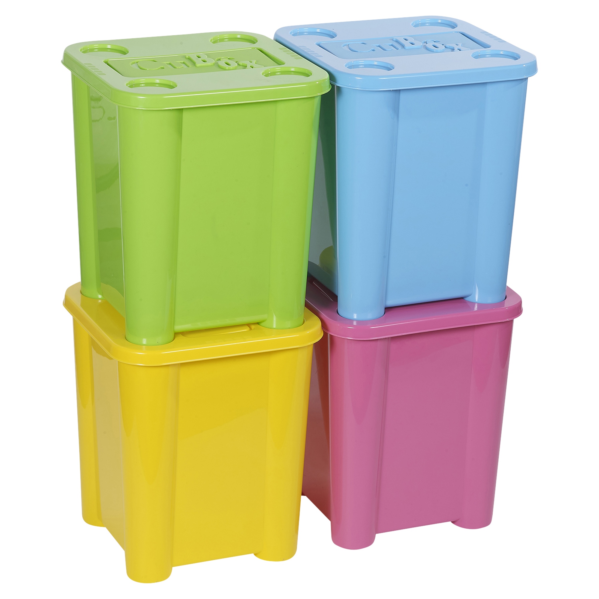 aldi stackable toy storage