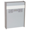 Heyden Two Door Mirror Cabinet Grey [WC010231]