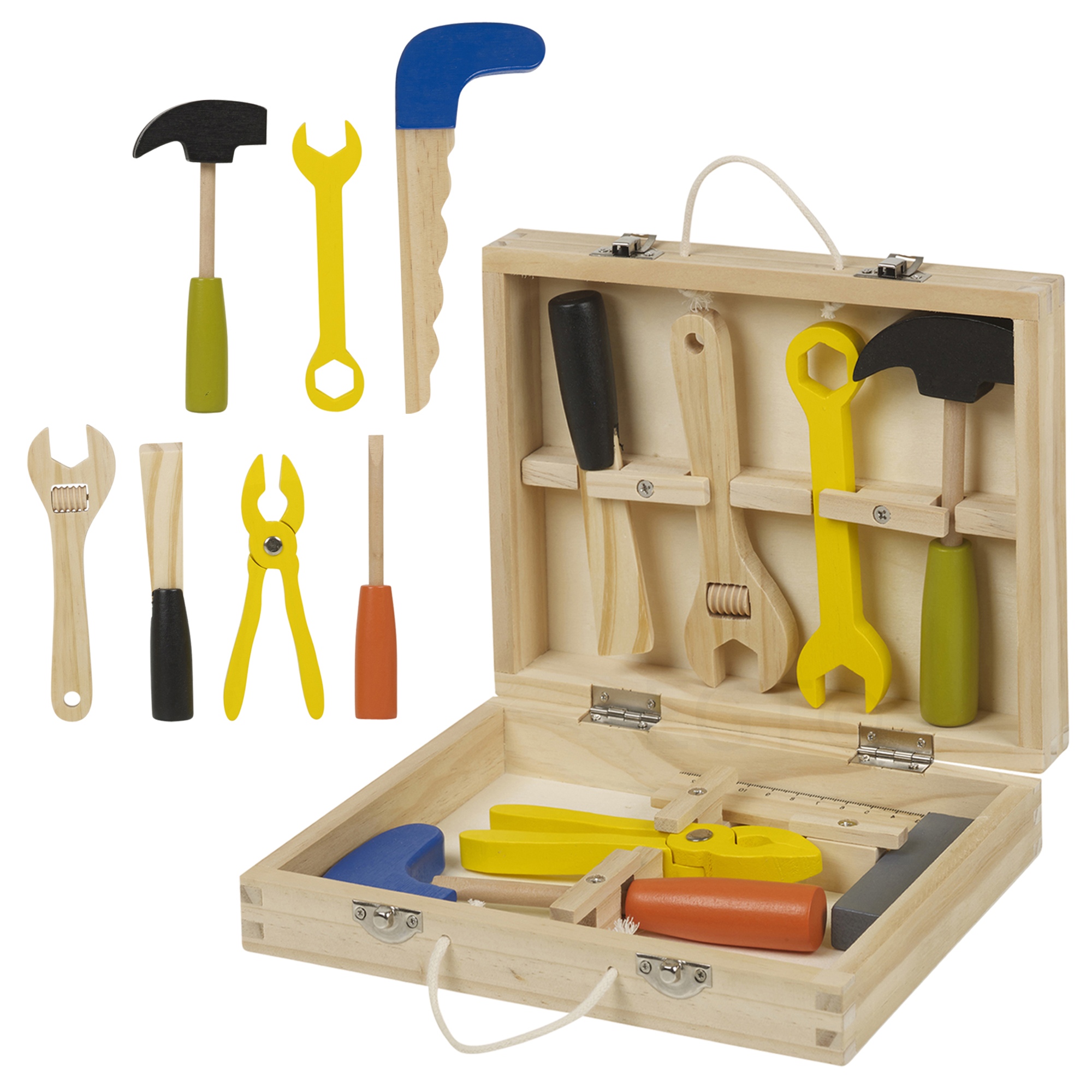 wooden tool set for toddlers