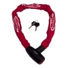 Bicycle Chain Red Lock 8mmx90cm [322209]