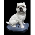 White West Highland Terrier Barking Dog With Sensor [376370]