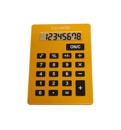 Orange Topwrite Jumbo 8 Digit Calculator [969169]