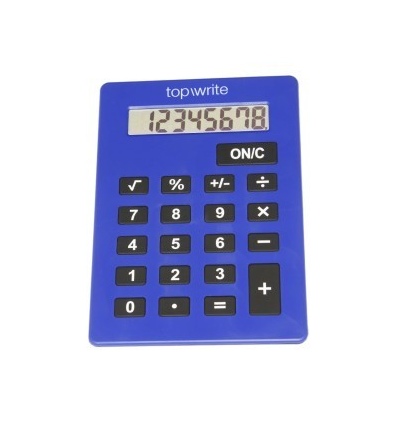 Blue Topwrite Jumbo 8 Digit Calculator [969169]