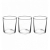 3 x Bormioli Rocco Bodega Glass Tumblers Sleeve Pack