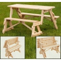 2 in 1 Bench & Picnic Set (419944)