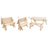 2 in 1 Bench & Picnic Set (419944)